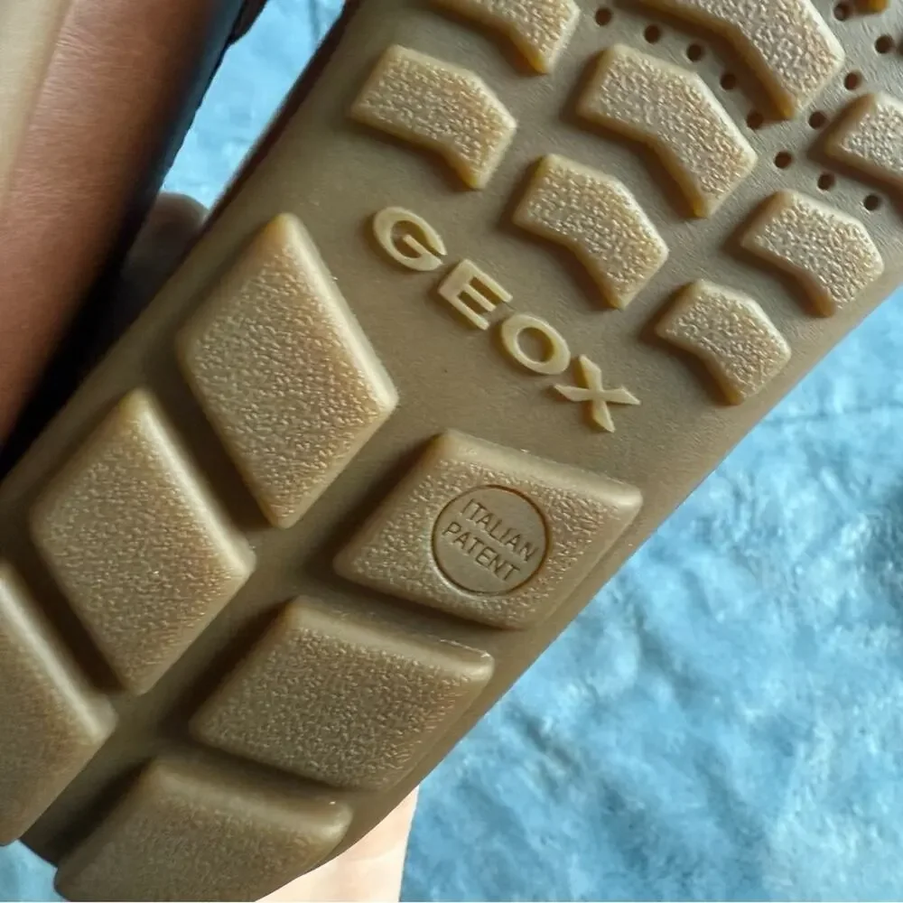 GEOX New Fast Boy Leather Loafers Shoes
